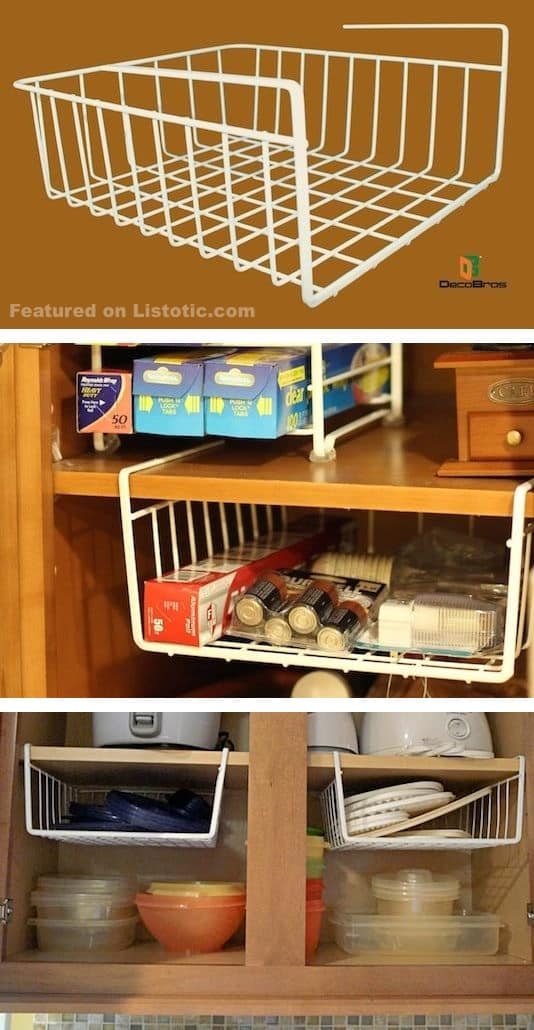 12 Easy Kitchen Organization Ideas For Small Spaces (DIY and Dollar Store)