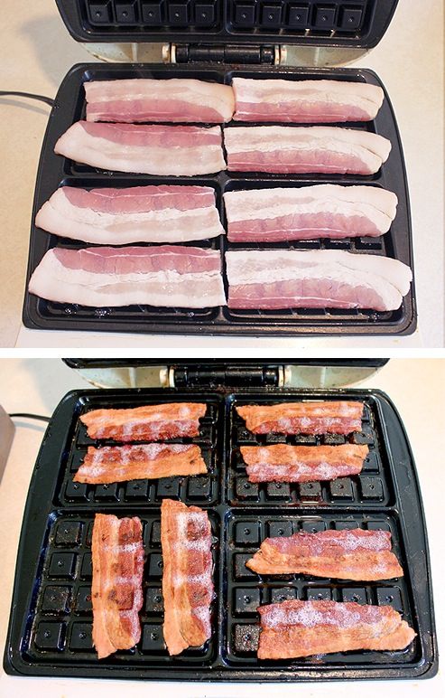 23 Things You Can Cook In A Waffle Iron | Waffle Iron Bacon