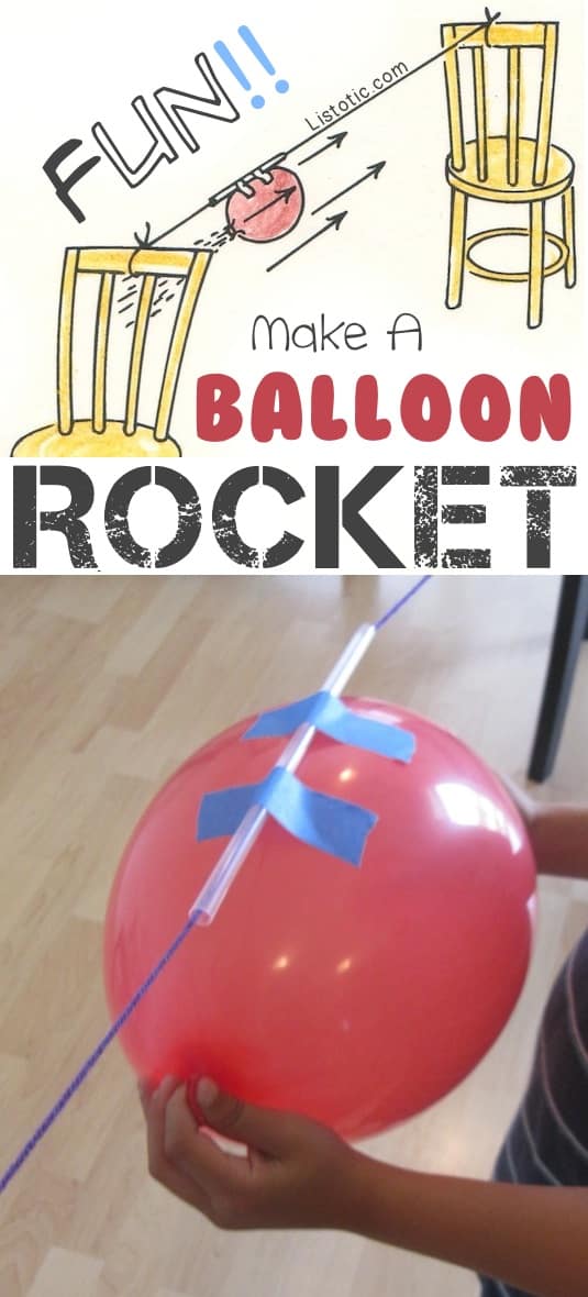 Balloon rockets!! -- 29 of the MOST creative crafts and activities for kids!
