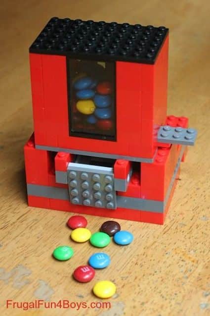 DIY Lego Candy Dispenser -- 29 of the MOST creative crafts and activities for kids!